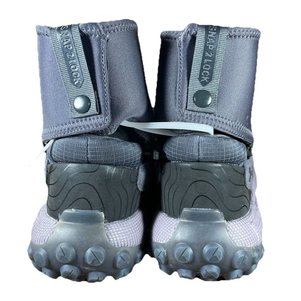 Under Armour HOVR Summit Fat Tire Delta Running Shoes Unisex M9/W10.5 Grey Cuff